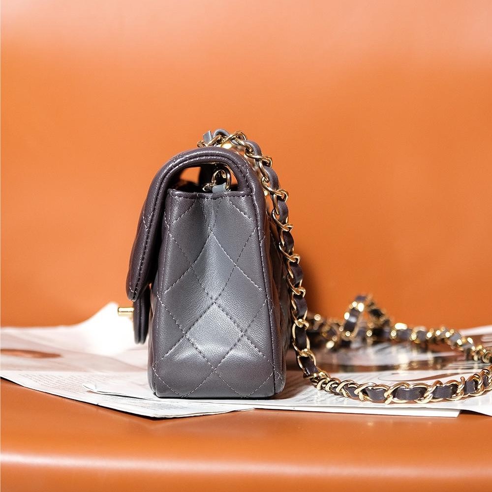 Chanel Obsidian Black Diamond Check Flap Chain Small Handbag Chanel Obsidian Black Diamond Check Flap Chain Small Handbag