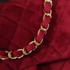 Chanel classic derivative crimson suede small handbag 2.55 Chain Bag Chanel classic derivative crimson suede small handbag 2.55 Chain Bag