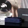 Chanel classic derivative large dark black suede handbag 2.55 Chain Bag Chanel classic derivative large dark black suede handbag 2.55 Chain Bag
