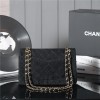 Chanel classic derivative pure black suede large handbag 2.55 Chain Bag Chanel classic derivative pure black suede large handbag 2.55 Chain Bag