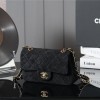 Chanel classic derivative pure black suede small handbag 2.55 Chain Bag Chanel classic derivative pure black suede small handbag 2.55 Chain Bag