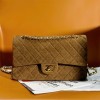 Chanel classic derivative brown suede large handbag 2.55 Chain Bag Chanel classic derivative brown suede large handbag 2.55 Chain Bag