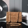 Chanel classic derivative brown suede small handbag 2.55 Chain Bag Chanel classic derivative brown suede small handbag 2.55 Chain Bag