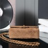 Chanel classic derivative brown suede small handbag 2.55 Chain Bag Chanel classic derivative brown suede small handbag 2.55 Chain Bag