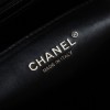 Chanel Classic Flap Black Diamond Check Leather Bag Chanel Classic Flap Black Diamond Check Leather Bag