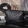 Chanel Classic Caviar Flap Black Diamond Check Leather Bag Chanel Classic Caviar Flap Black Diamond Check Leather Bag