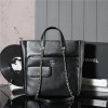 Chanel Classic Solid Metal Chain Strap Black Large Flap Bag Chanel Classic Solid Metal Chain Strap Black Large Flap Bag