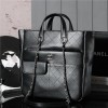 Chanel Classic Solid Metal Chain Strap Black Large Flap Bag Chanel Classic Solid Metal Chain Strap Black Large Flap Bag