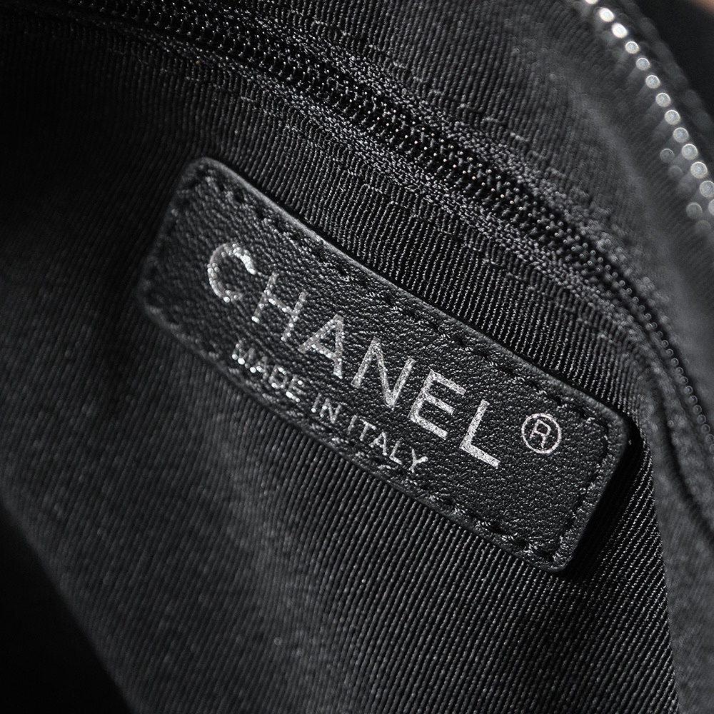 Chanel Classic Solid Metal Chain Strap Black Large Flap Bag Chanel Classic Solid Metal Chain Strap Black Large Flap Bag