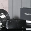 Chanel Classic Pure Metal Chain Strap Black Flap Bag Chanel Classic Pure Metal Chain Strap Black Flap Bag