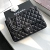 Chanel Classic Flap Diamond Check Black Leather Chain Bag Chanel Classic Flap Diamond Check Black Leather Chain Bag