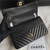 Chanel Boy Classic Flap Bag in Black Leather with Gold Lock Chain Chanel Boy Classic Flap Bag in Black Leather with Gold Lock Chain