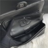 Chanel Boy Classic Flap Bag in Black Leather with Silver Lock and Chain Chanel Boy Classic Flap Bag in Black Leather with Silver Lock and Chain