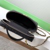 Chanel classic Coco Handle series bright black lambskin exquisite hardware chain bag Chanel classic Coco Handle series bright black lambskin exquisite hardware chain bag
