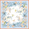 Traditional, exquisite, elegant, old-fashioned silk scarf