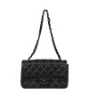 CHANEL Mini Rectangular Flap Bag SO Black Lambskin Black Hardware CHANEL Mini Rectangular Flap Bag SO Black Lambskin Black Hardware