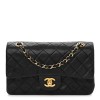 CHANEL Lambskin Quilted Small Double Flap Black CHANEL Lambskin Quilted Small Double Flap Black