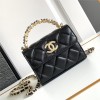 CHANEL Classic Flap Bag with Quilted Design and Chain Strap CHANEL Classic Flap Bag with Quilted Design and Chain Strap