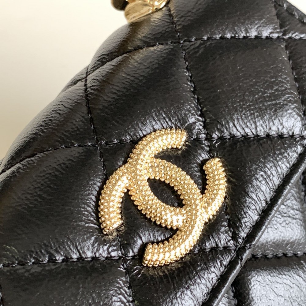 CHANEL Classic Flap Bag with Quilted Design and Chain Strap CHANEL Classic Flap Bag with Quilted Design and Chain Strap
