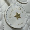 Christian Dior LADY DIOR denim white lambskin handbag Christian Dior LADY DIOR denim white lambskin handbag