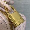 Christian Dior My Dior series matte lambskin matte rattan pattern exquisite pink handbag Christian Dior My Dior series matte lambskin matte rattan pattern exquisite pink handbag