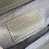 Christian Dior LADY Dior series emerald patent leather texture exquisite hardware handbag Christian Dior LADY Dior series emerald patent leather texture exquisite hardware handbag