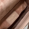 Christian Dior LADY Dior series crimson patent leather texture exquisite hardware medium handbag Christian Dior LADY Dior series crimson patent leather texture exquisite hardware medium handbag