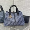 Christian Dior Book Tote series Oblique print exquisite hardware medium handbag Christian Dior Book Tote series Oblique print exquisite hardware medium handbag