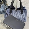 Christian Dior Book Tote series Oblique print exquisite hardware small handbag Christian Dior Book Tote series Oblique print exquisite hardware small handbag