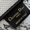 Christian Dior BOOK TOTE series dark blue print embroidered handbag Christian Dior BOOK TOTE series dark blue print embroidered handbag