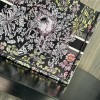Christian Dior BOOK TOTE series ink-colored printed embroidered handbag Christian Dior BOOK TOTE series ink-colored printed embroidered handbag
