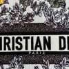 Christian Dior BOOK TOTE series black and white with printed embroidered handbag Christian Dior BOOK TOTE series black and white with printed embroidered handbag