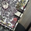 Christian Dior BOOK TOTE series black and white with printed embroidered handbag Christian Dior BOOK TOTE series black and white with printed embroidered handbag