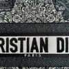 Christian Dior BOOK TOTE series black printed embroidered handbag Christian Dior BOOK TOTE series black printed embroidered handbag