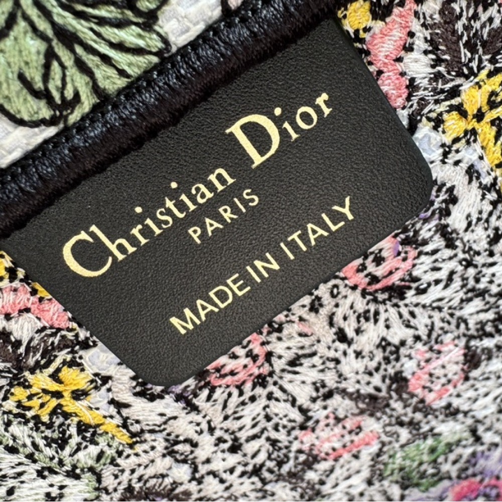 Christian Dior BOOK TOTE series ink painting print embroidered handbag Christian Dior BOOK TOTE series ink painting print embroidered handbag