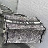 Christian Dior BOOK TOTE series printed embroidered handbag Christian Dior BOOK TOTE series printed embroidered handbag
