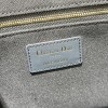 Christian Dior BOOK TOTE series dark blue small printed embroidered handbag Christian Dior BOOK TOTE series dark blue small printed embroidered handbag