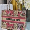 Christian Dior BOOK TOTE series pink printed embroidered handbag Christian Dior BOOK TOTE series pink printed embroidered handbag