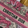 Christian Dior BOOK TOTE series pink printed embroidered handbag Christian Dior BOOK TOTE series pink printed embroidered handbag