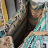 Christian Dior BOOK TOTE series emerald green printed embroidered handbag Christian Dior BOOK TOTE series emerald green printed embroidered handbag