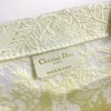 Christian Dior BOOK TOTE series beige fabric printed embroidered handbag Christian Dior BOOK TOTE series beige fabric printed embroidered handbag
