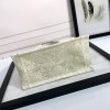 Christian Dior BOOK TOTE series small beige fabric printed embroidered handbag Christian Dior BOOK TOTE series small beige fabric printed embroidered handbag