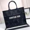 Christian Dior BOOK TOTE series large clear black printed embroidered handbag Christian Dior BOOK TOTE series large clear black printed embroidered handbag