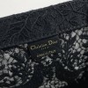 Christian Dior BOOK TOTE series large clear black printed embroidered handbag Christian Dior BOOK TOTE series large clear black printed embroidered handbag