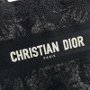 Christian Dior BOOK TOTE series small clear black printed embroidered handbag Christian Dior BOOK TOTE series small clear black printed embroidered handbag