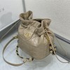 Christian Dior Dior Ammi series small lambskin gray brown handbag Christian Dior Dior Ammi series small lambskin gray brown handbag