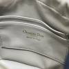 Christian Dior Dior Ammi series small lambskin gray brown handbag Christian Dior Dior Ammi series small lambskin gray brown handbag
