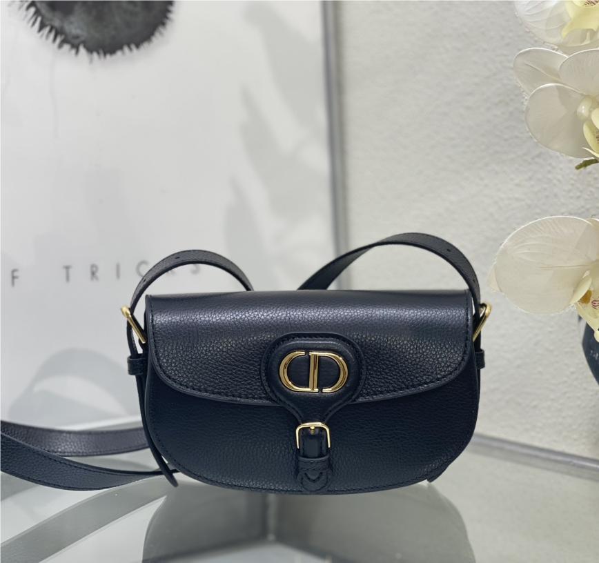 Christian Dior Caro small black lambskin handbag Christian Dior Caro small black lambskin handbag