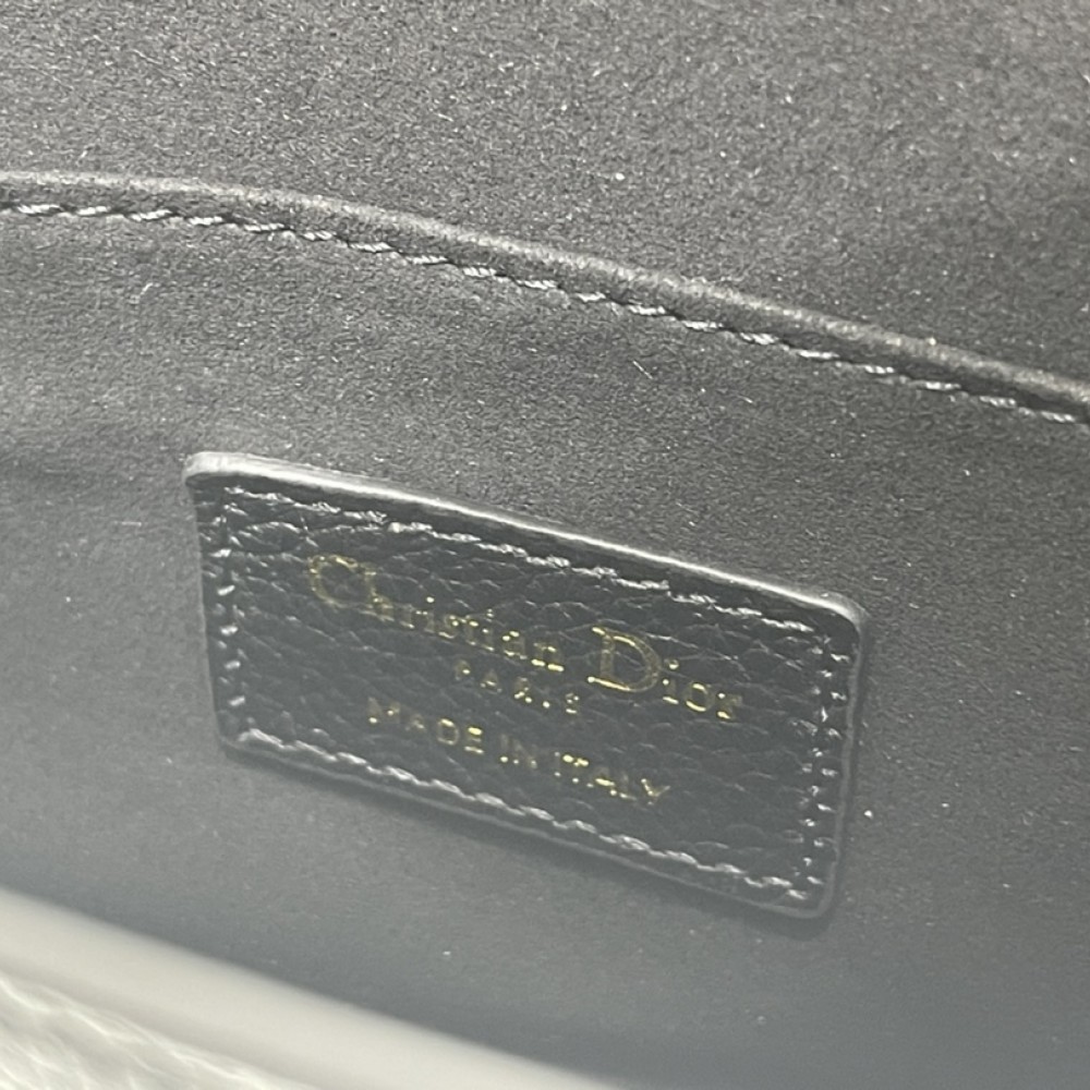 Christian Dior Caro small black lambskin handbag Christian Dior Caro small black lambskin handbag