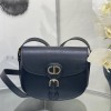 Christian Dior Caro series small lambskin black high waist handbag Christian Dior Caro series small lambskin black high waist handbag